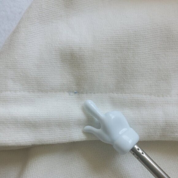 Reserved Brand Cream Maxi French Terry Dress Size M - Picture 15 of 15